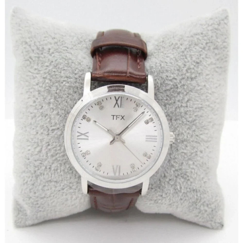 Women TFX by Bulova‎ Quartz WR Analog 32mm Dial Causal Round Watch (F655)